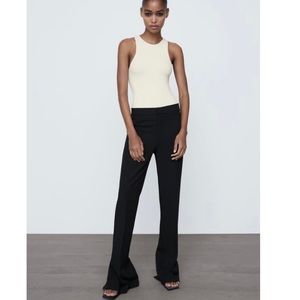 Zara vented hem pants.